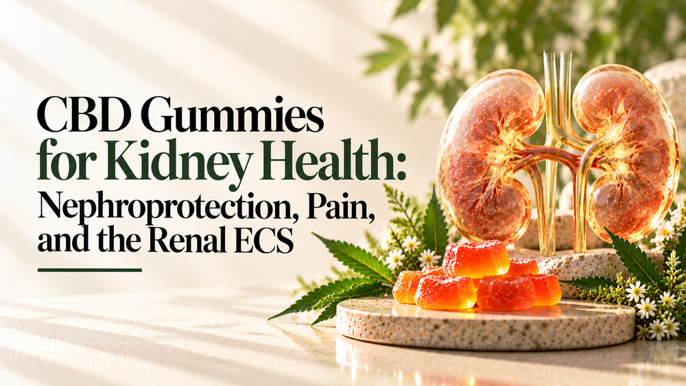 CBD Gummies for Kidney Health: Nephroprotection, Pain, and the Renal ECS