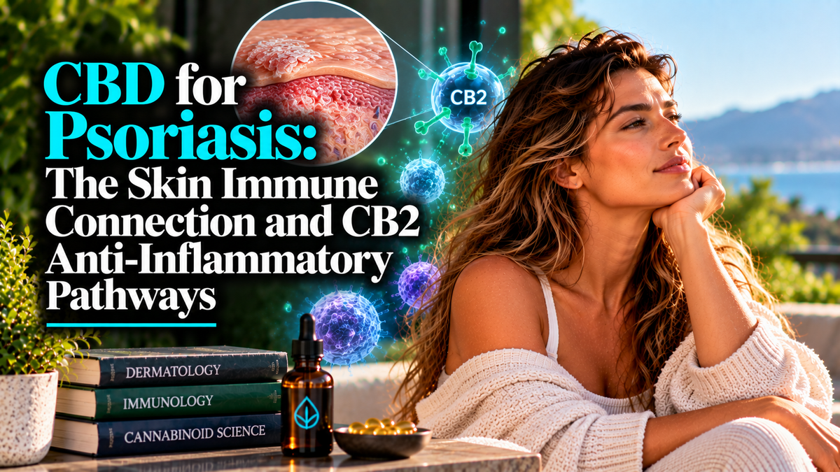 CBD for Psoriasis: The Skin Immune Connection and CB2 Anti-Inflammatory Pathways | PureCraft CBD