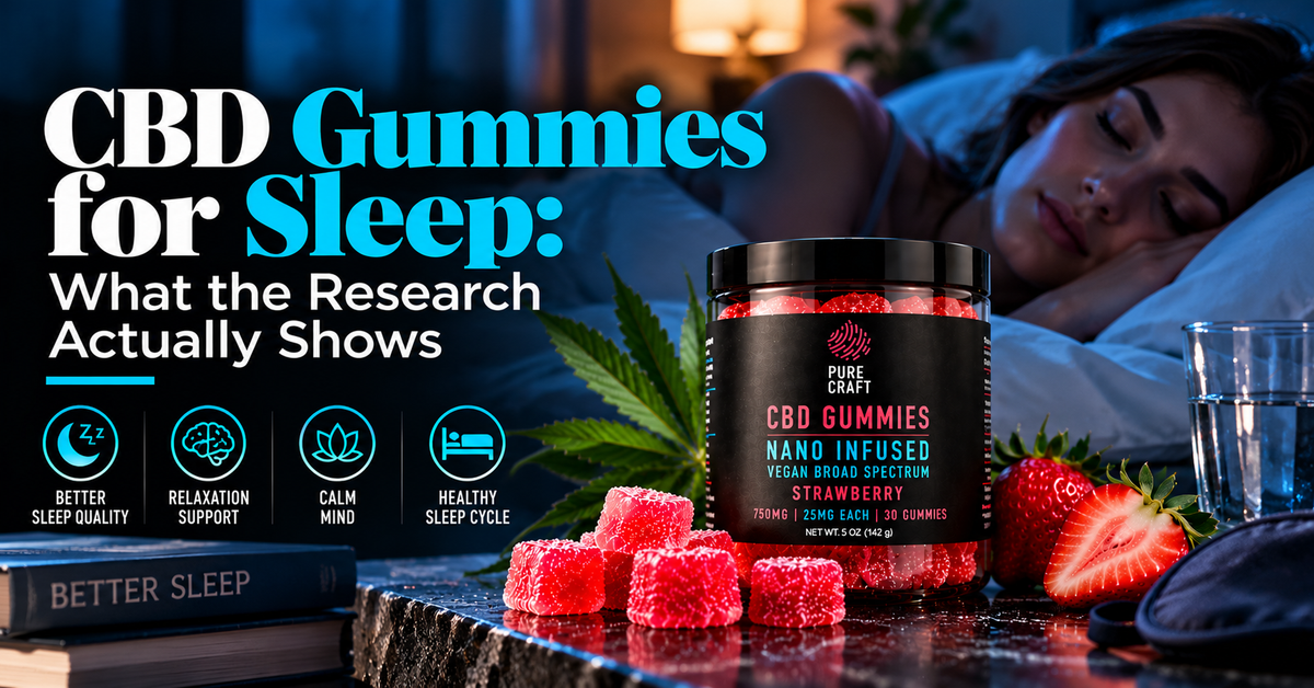 CBD Gummies for Sleep: What the Research Actually Shows
