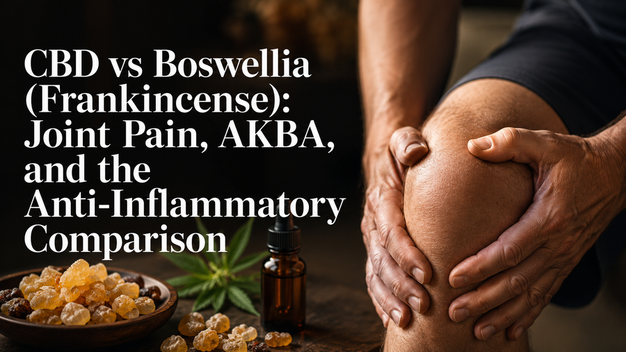 CBD vs Boswellia (Frankincense): Joint Pain, AKBA, and the Anti-Inflammatory Comparison | PureCraft CBD