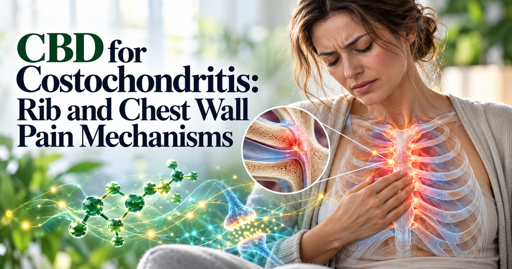 CBD for Costochondritis: Rib and Chest Wall Pain Mechanisms | PureCraft CBD