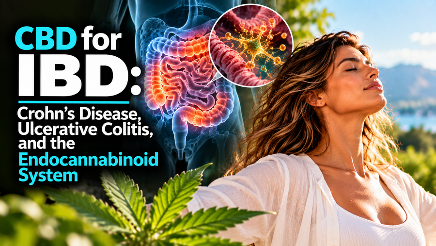 CBD for IBD: Crohn's Disease, Ulcerative Colitis, and the Endocannabinoid System | PureCraft CBD