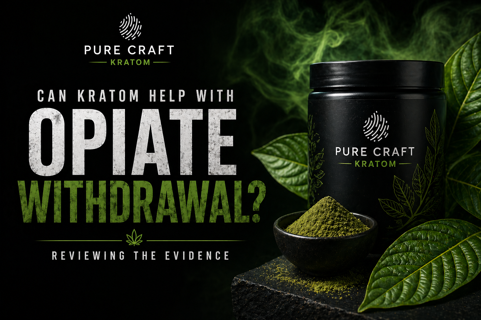 Can Kratom Help With Opiate Withdrawal? Reviewing the Evidence