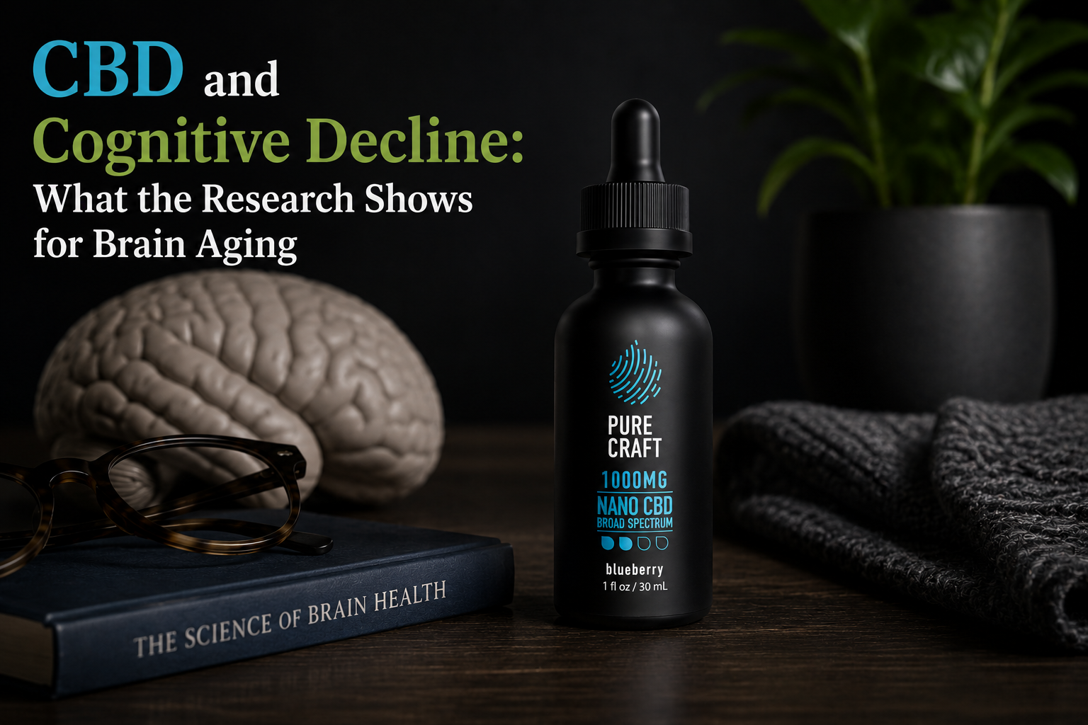 CBD and Cognitive Decline: What the Research Shows for Brain Aging | PureCraft CBD