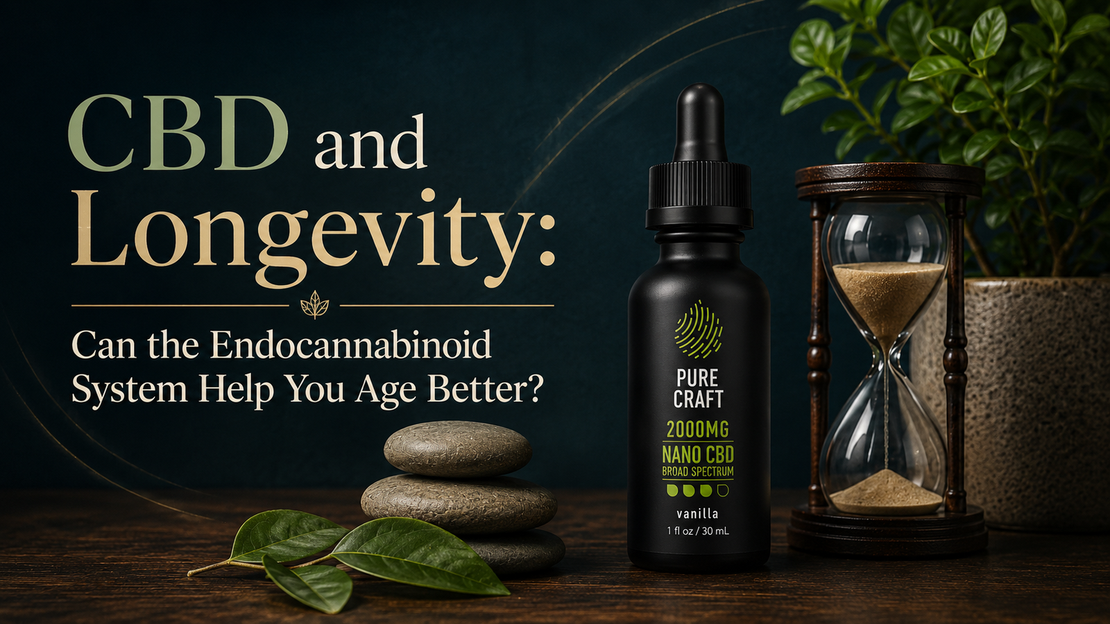 CBD and Longevity: Can the Endocannabinoid System Help You Age Better? | PureCraft CBD
