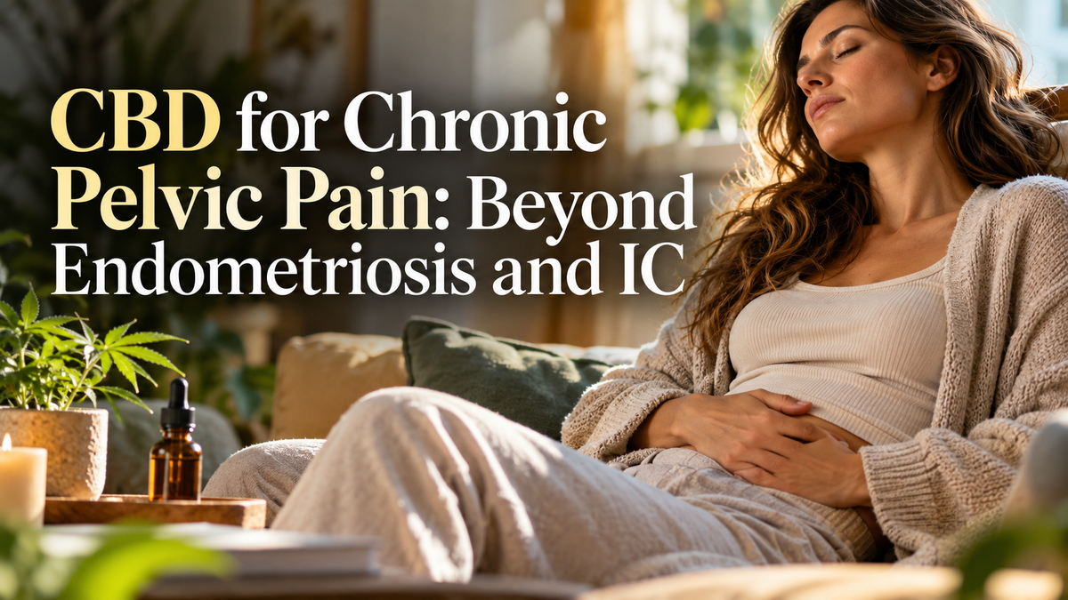 CBD for Chronic Pelvic Pain: Beyond Endometriosis and IC | PureCraft CBD