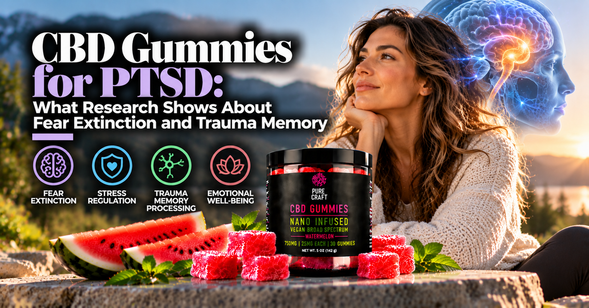 CBD Gummies for PTSD: What Research Shows About Fear Extinction and Trauma Memory