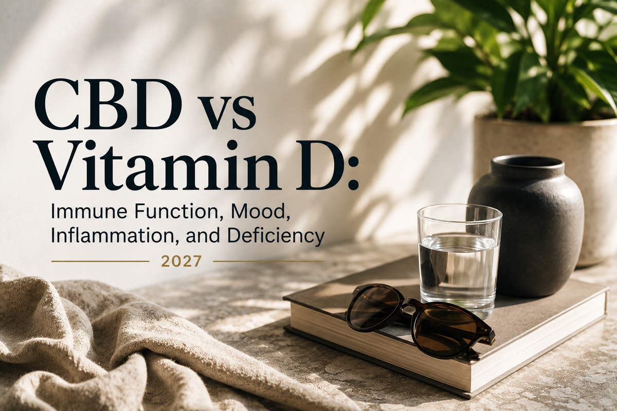 CBD vs Vitamin D: Immune Function, Mood, Inflammation, and Deficiency 2027 | PureCraft CBD
