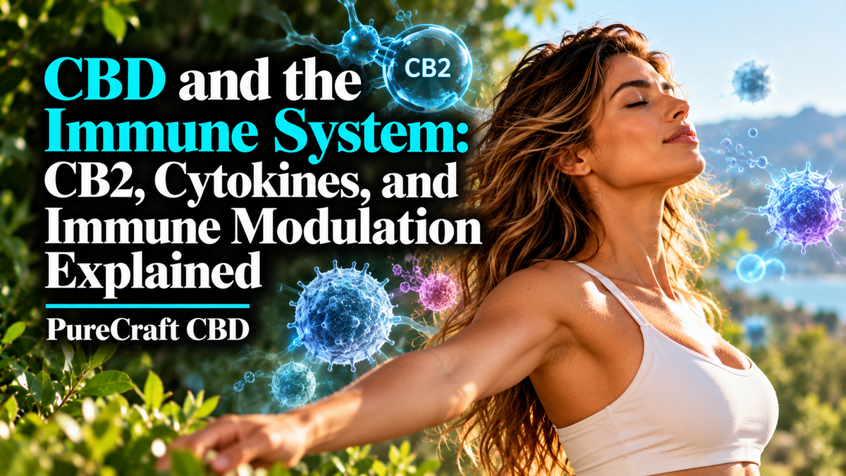 CBD and the Immune System: CB2, Cytokines, and Immune Modulation Explained | PureCraft CBD
