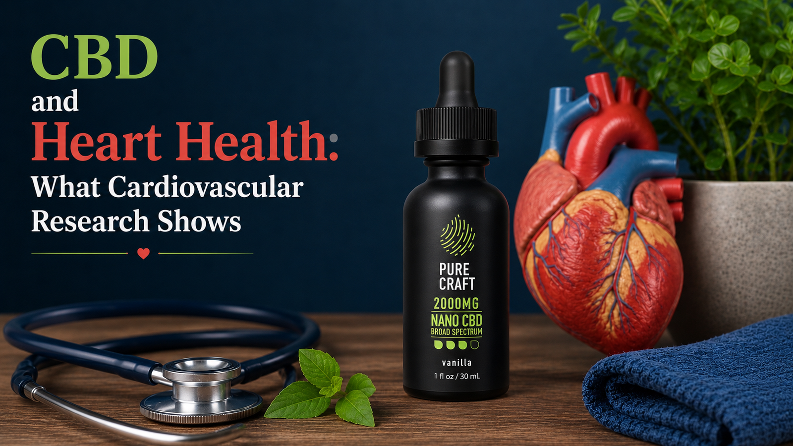 CBD and Heart Health: What Cardiovascular Research Shows | PureCraft CBD
