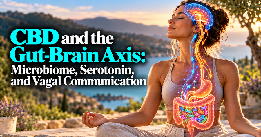 CBD and the Gut-Brain Axis: Microbiome, Serotonin, and Vagal Communication | PureCraft CBD