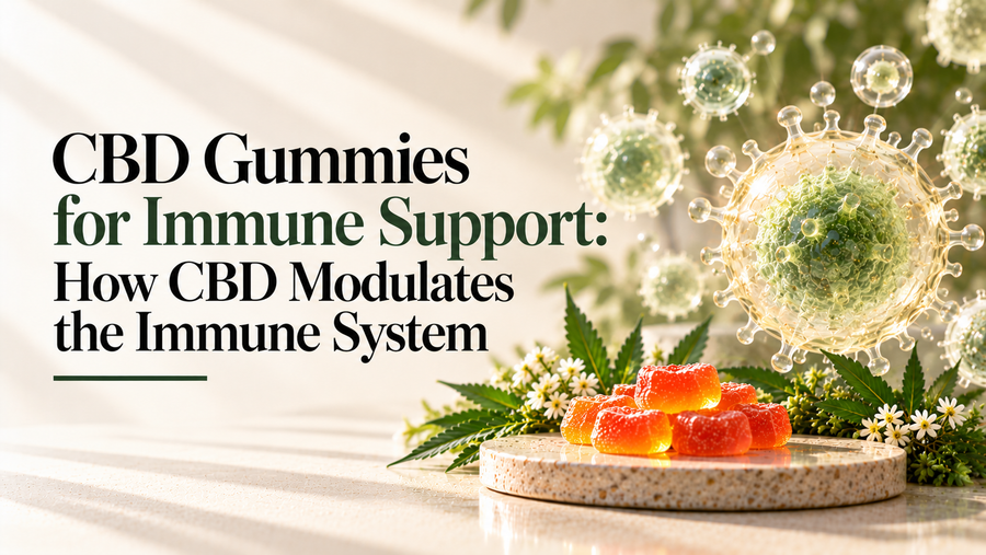 CBD Gummies for Immune Support: How CBD Modulates the Immune System