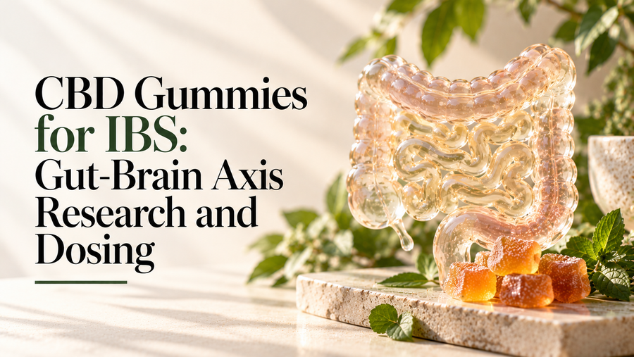 CBD Gummies for IBS: Gut-Brain Axis Research and Dosing