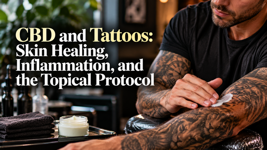 CBD and Tattoos: Skin Healing, Inflammation, and the Topical Protocol | PureCraft CBD
