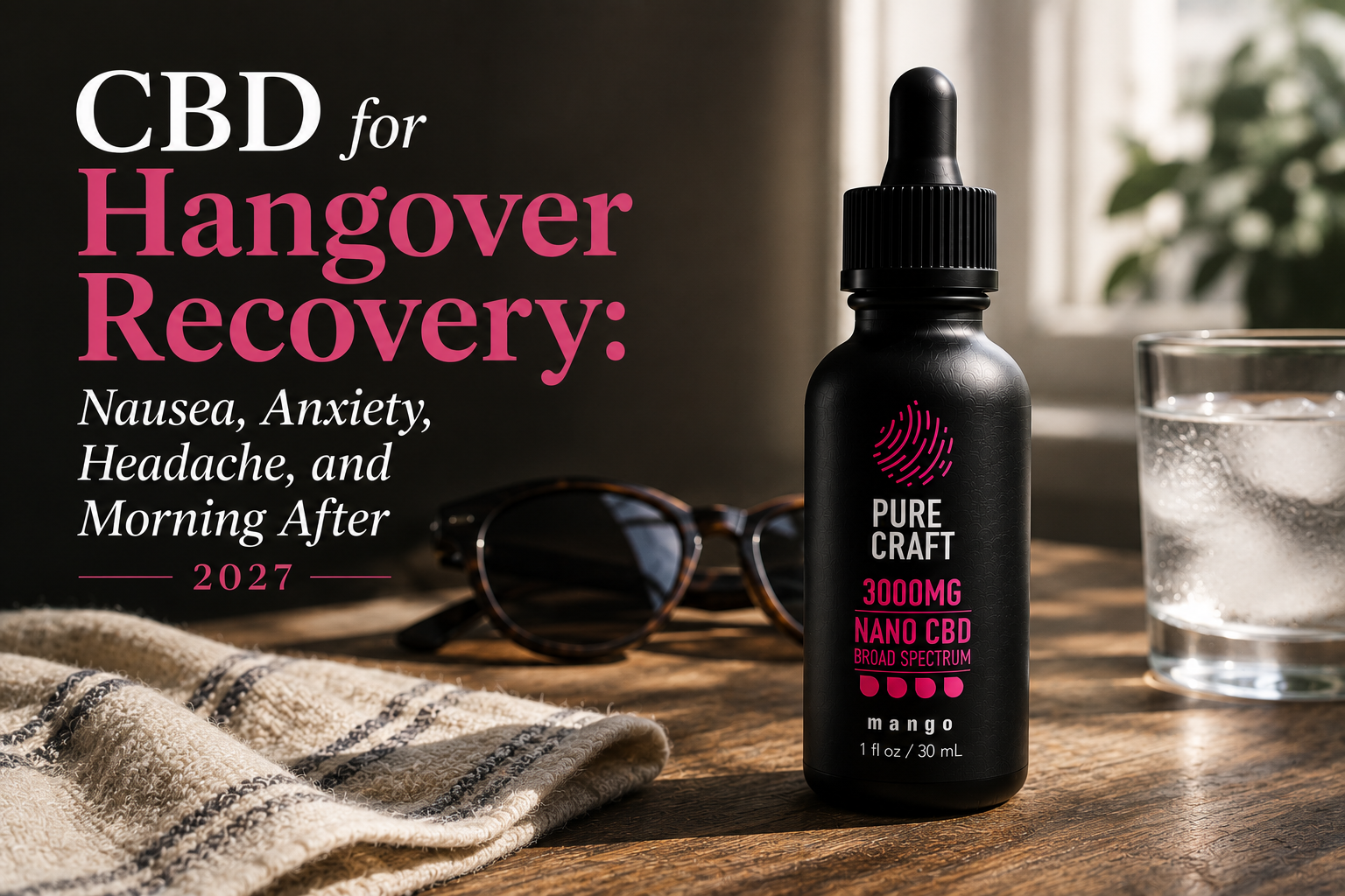 CBD for Hangover Recovery: Nausea, Anxiety, Headache, and Morning After 2027