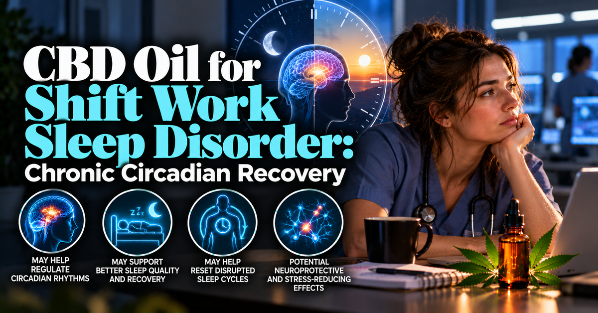 CBD Oil for Shift Work Sleep Disorder: Chronic Circadian Recovery | PureCraft CBD