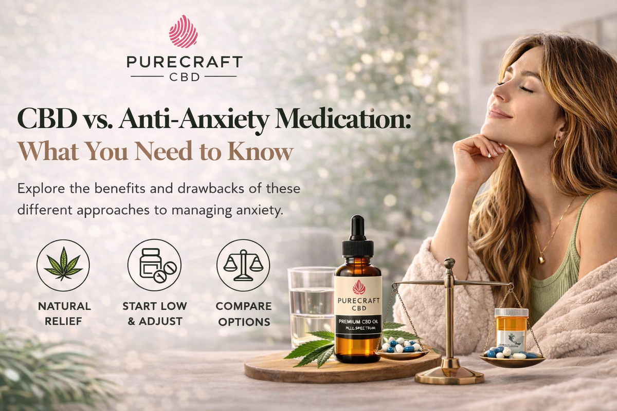 CBD vs. Anti-Anxiety Medication: What You Should Know