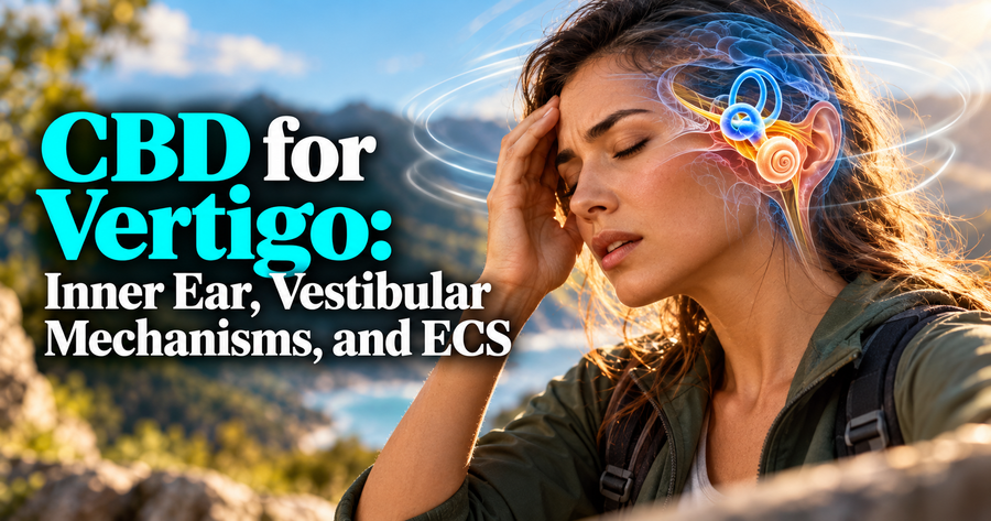 CBD for Vertigo: Inner Ear, Vestibular Mechanisms, and ECS | PureCraft CBD