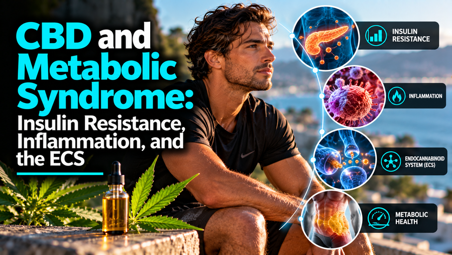 CBD and Metabolic Syndrome: Insulin Resistance, Inflammation, and the ECS | PureCraft CBD