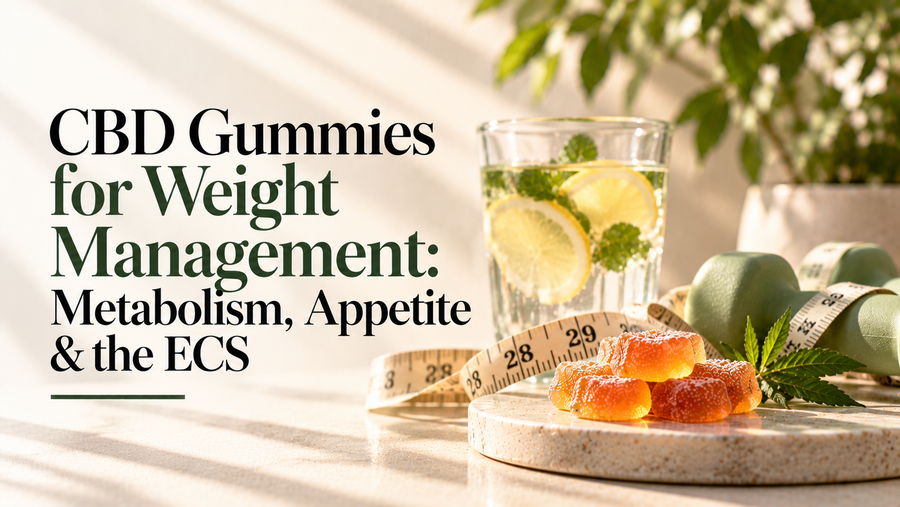 CBD Gummies for Weight Management: Metabolism, Appetite & the ECS