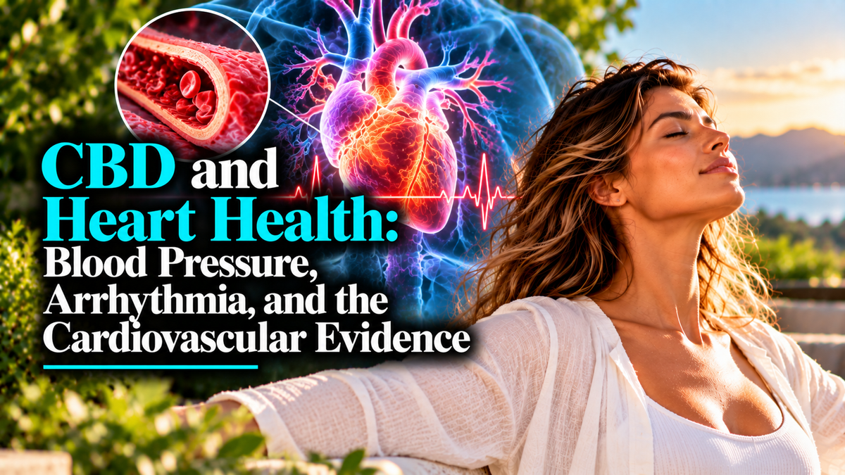 CBD and Heart Health: Blood Pressure, Arrhythmia, and the Cardiovascular Evidence | PureCraft CBD