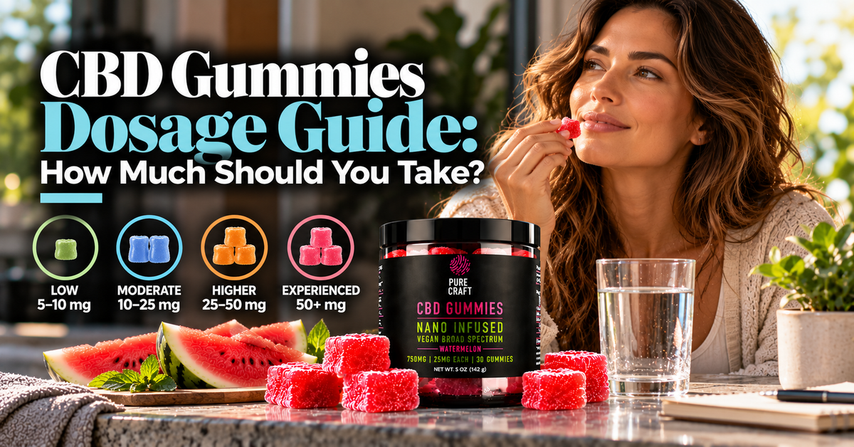 CBD Gummies Dosage Guide: How Much Should You Take?