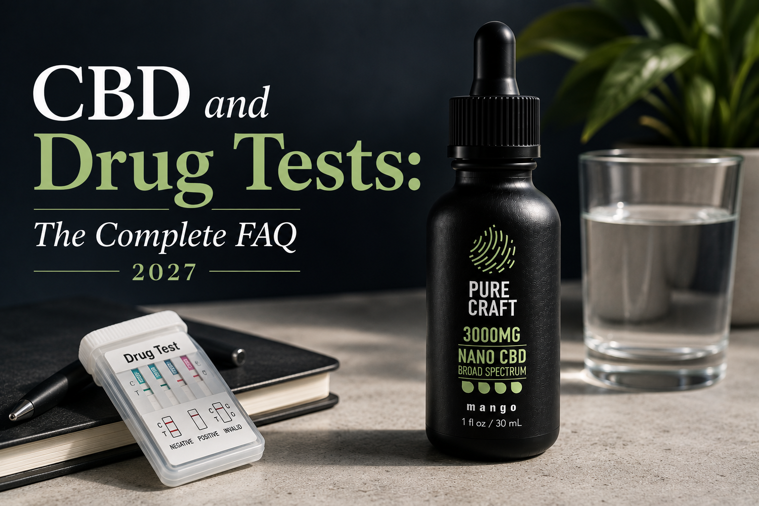 CBD and Drug Tests: The Complete FAQ 2027 | PureCraft CBD