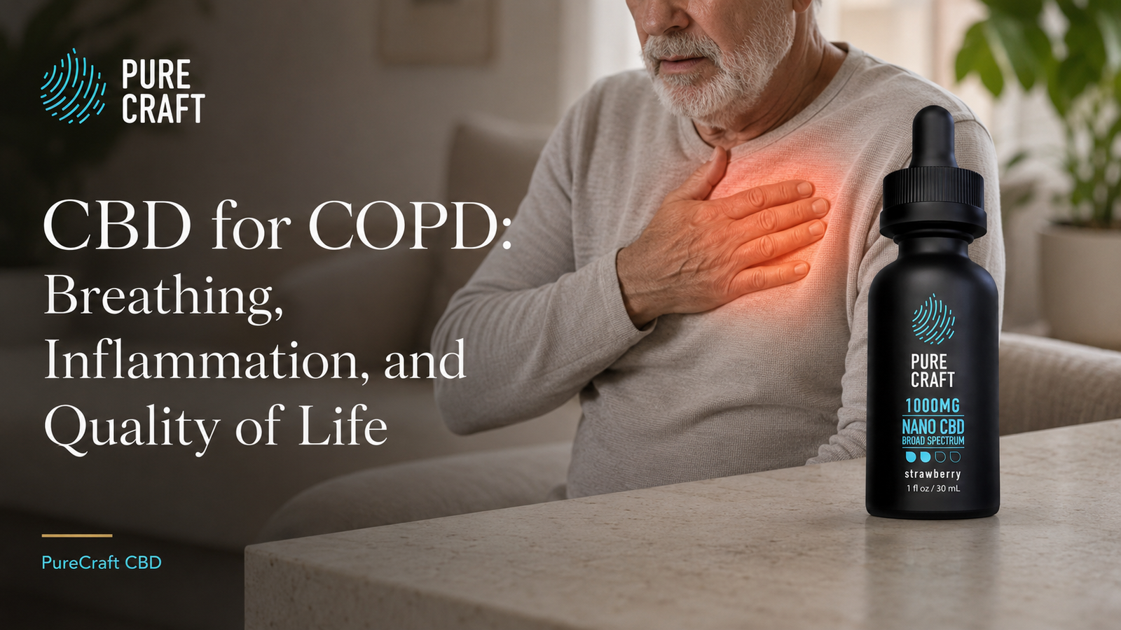 CBD for COPD: Breathing, Inflammation, and Quality of Life | PureCraft CBD