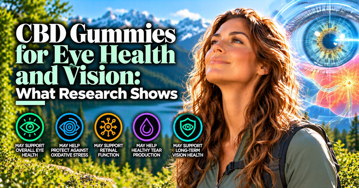 CBD Gummies for Eye Health and Vision: What Research Shows | PureCraft CBD
