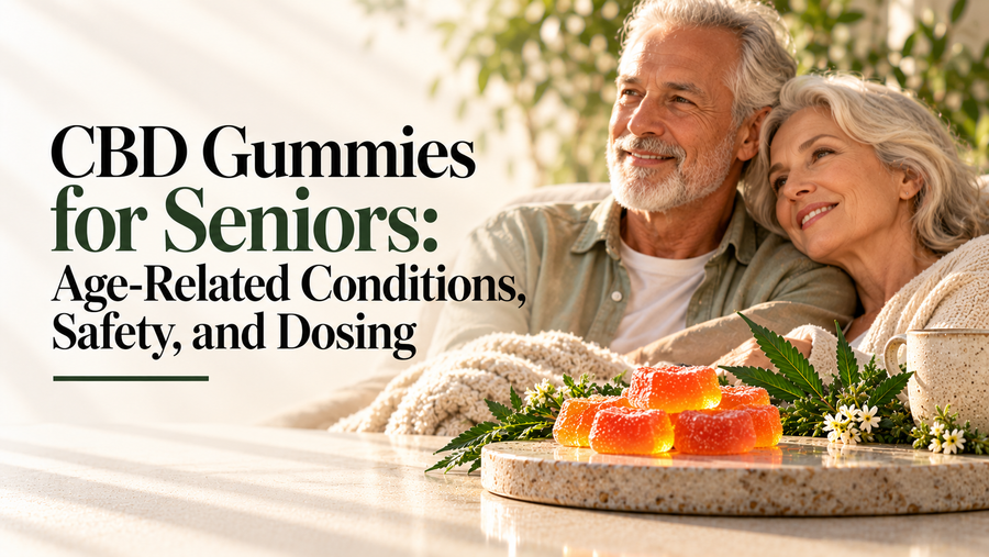 CBD Gummies for Seniors: Age-Related Conditions, Safety, and Dosing