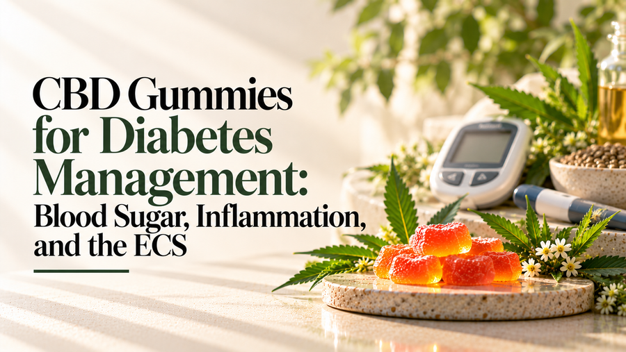 CBD Gummies for Diabetes Management: Blood Sugar, Inflammation, and the ECS