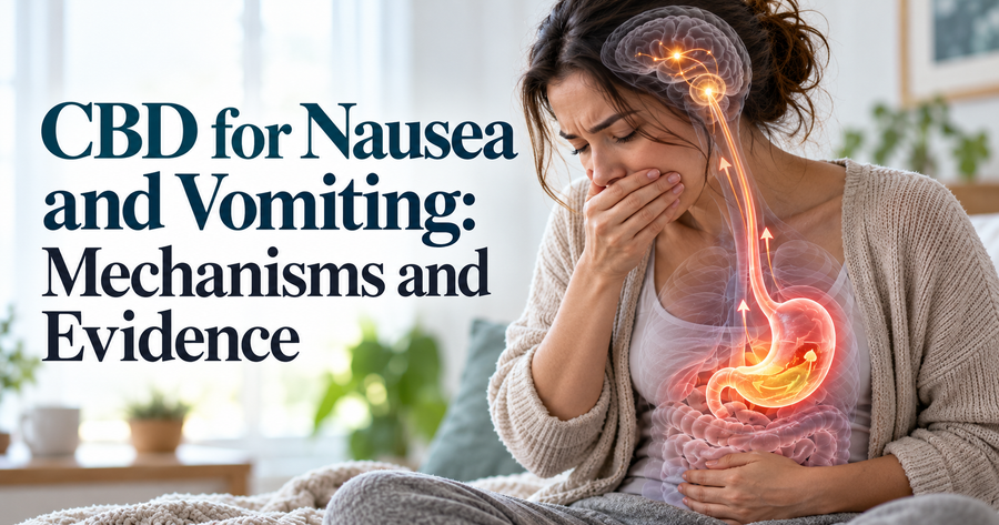 CBD for Nausea and Vomiting: Mechanisms and Evidence | PureCraft CBD