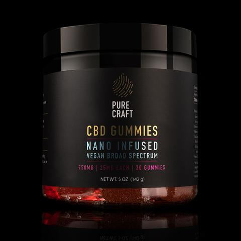 NANO CBD INFUSED VEGAN BROAD SPECTRUM GUMMIES