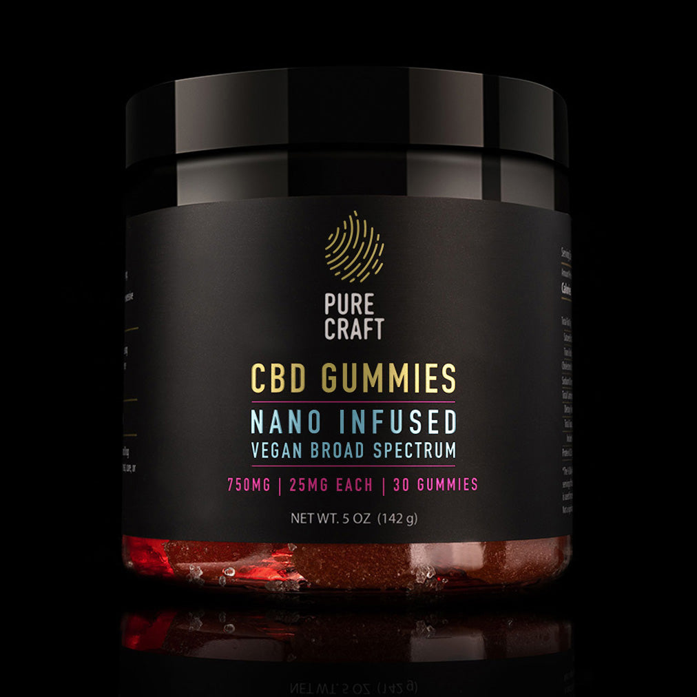 NANO CBD INFUSED VEGAN BROAD SPECTRUM GUMMIES